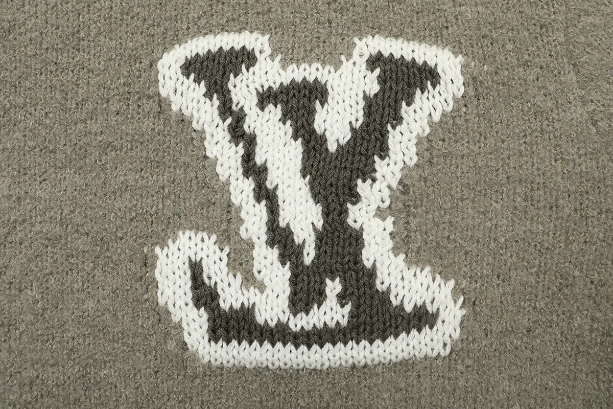 Logo Intarsia Wool-Blend Crew-Neck Sweater D19021589 — view 7