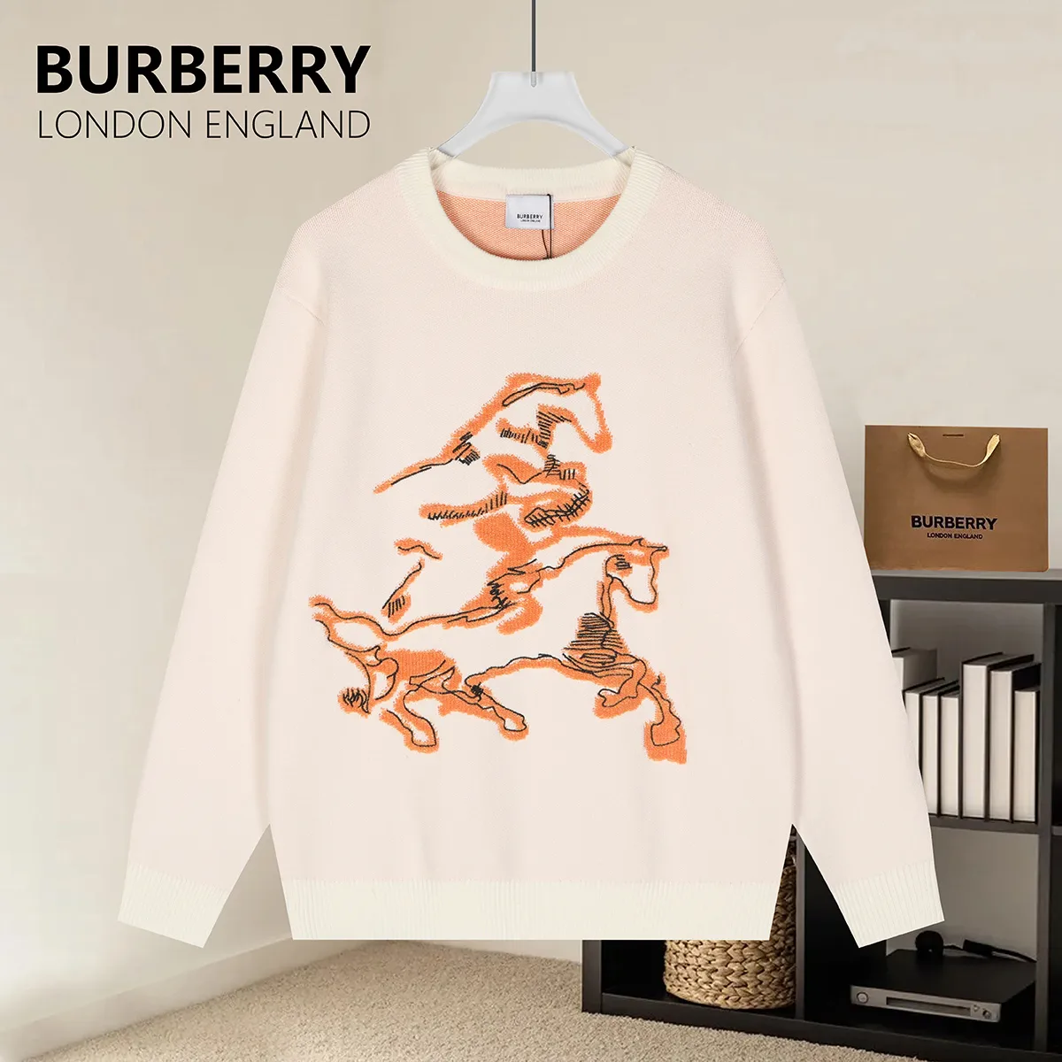 EKD Intarsia Wool-Blend Sweater D20021568