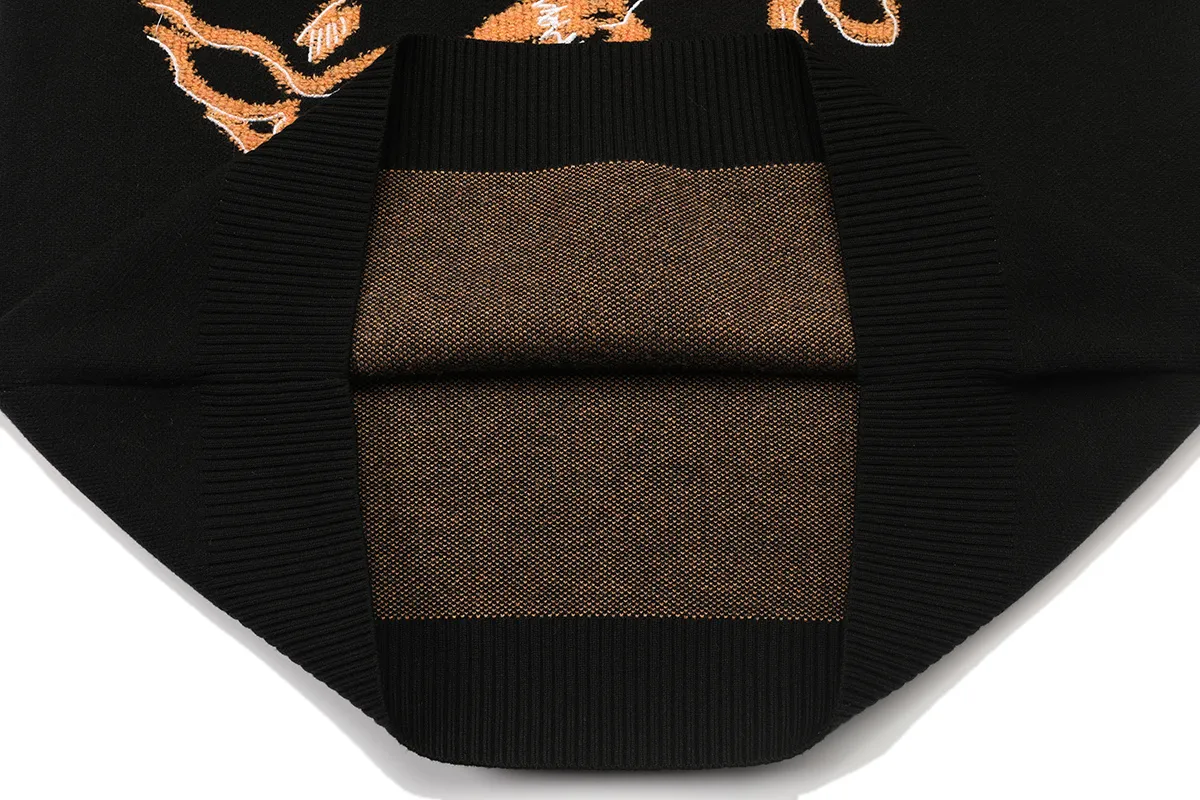 EKD Intarsia Wool-Blend Crew-Neck Sweater D20021569 — view 7