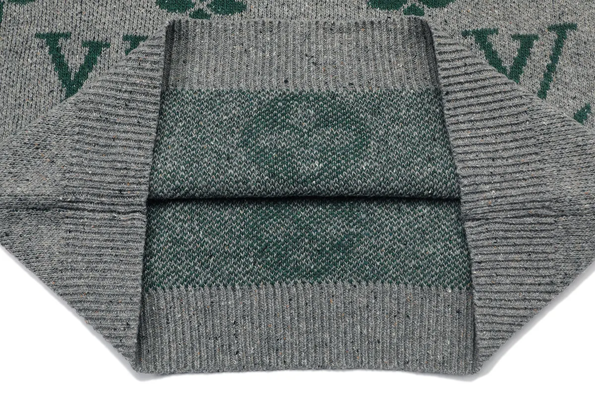 Monogram Jacquard Crew-Neck Sweater D20021603 — view 8