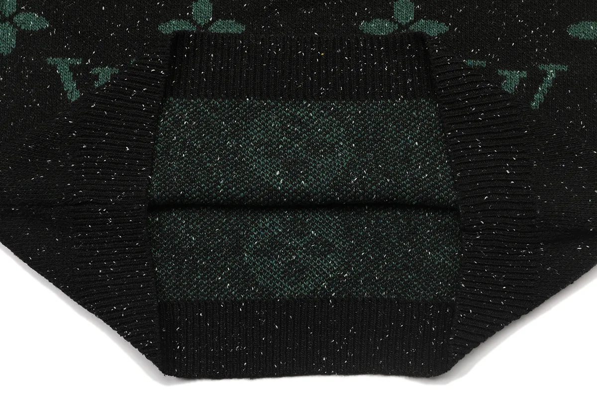 Monogram Jacquard Crew-Neck Sweater D20021601 — view 8