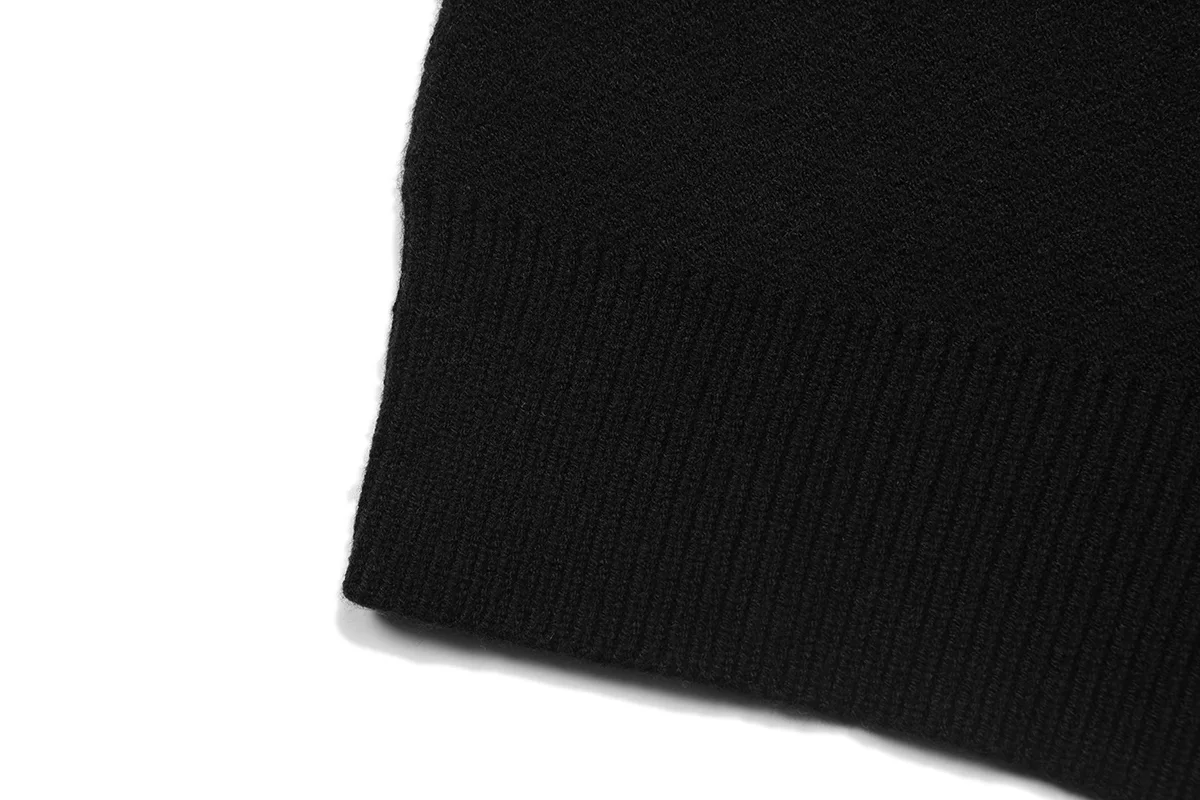Logo Chenille Embroidery Knit Sweater D20021620 — view 7