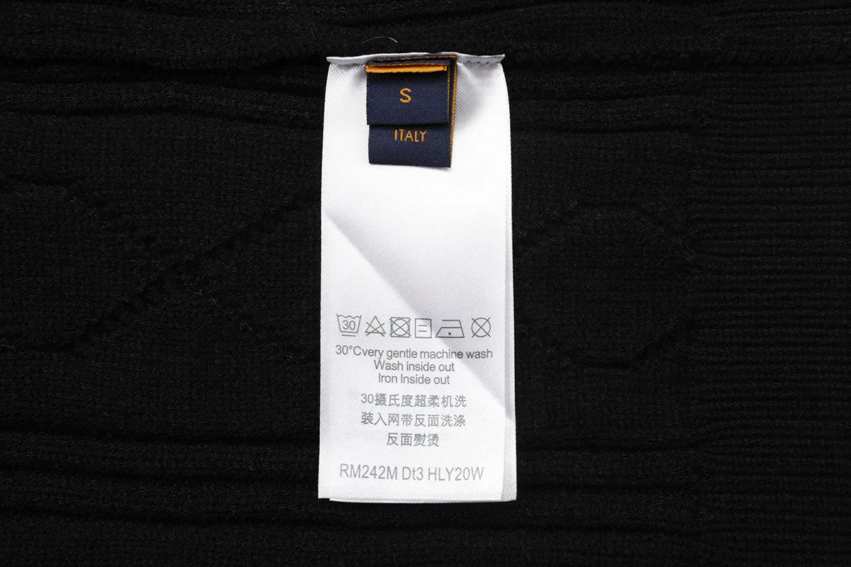 Monogram Jacquard Crew-Neck Sweater D21021610 — view 8