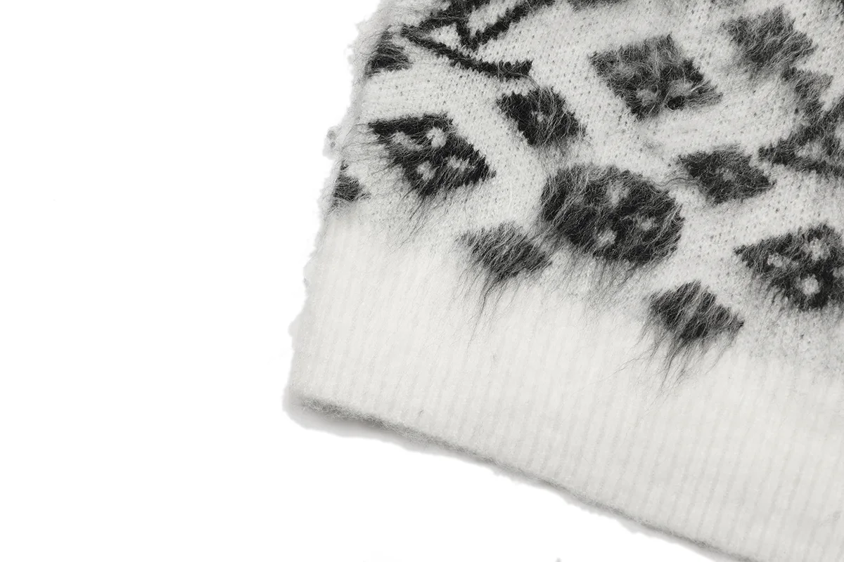 Monogram Jacquard Knit Cardigan D21021608 — view 6