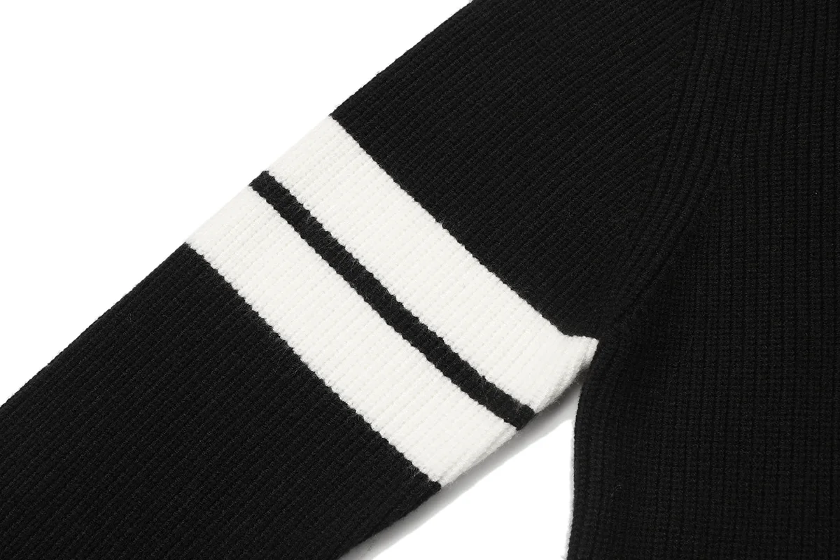 Zip-Up Merino Wool Cardigan D22021585 — view 5