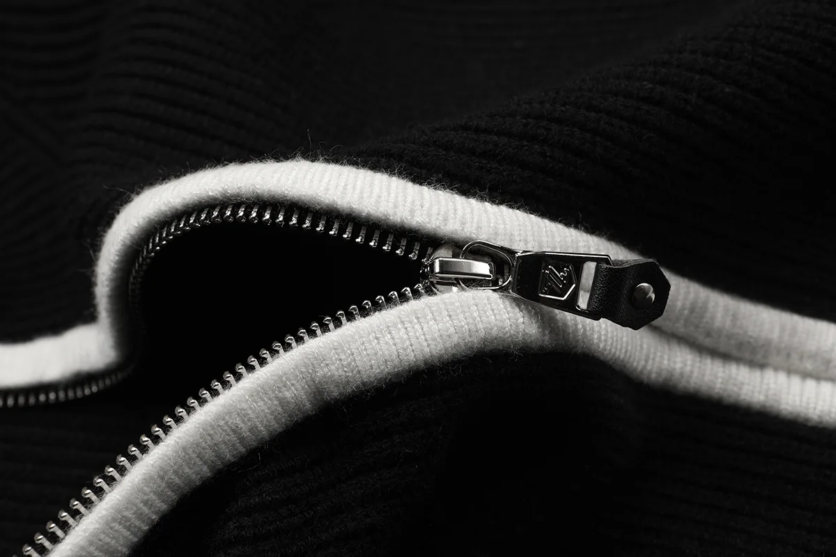 Zip-Up Merino Wool Cardigan D22021585 — view 7