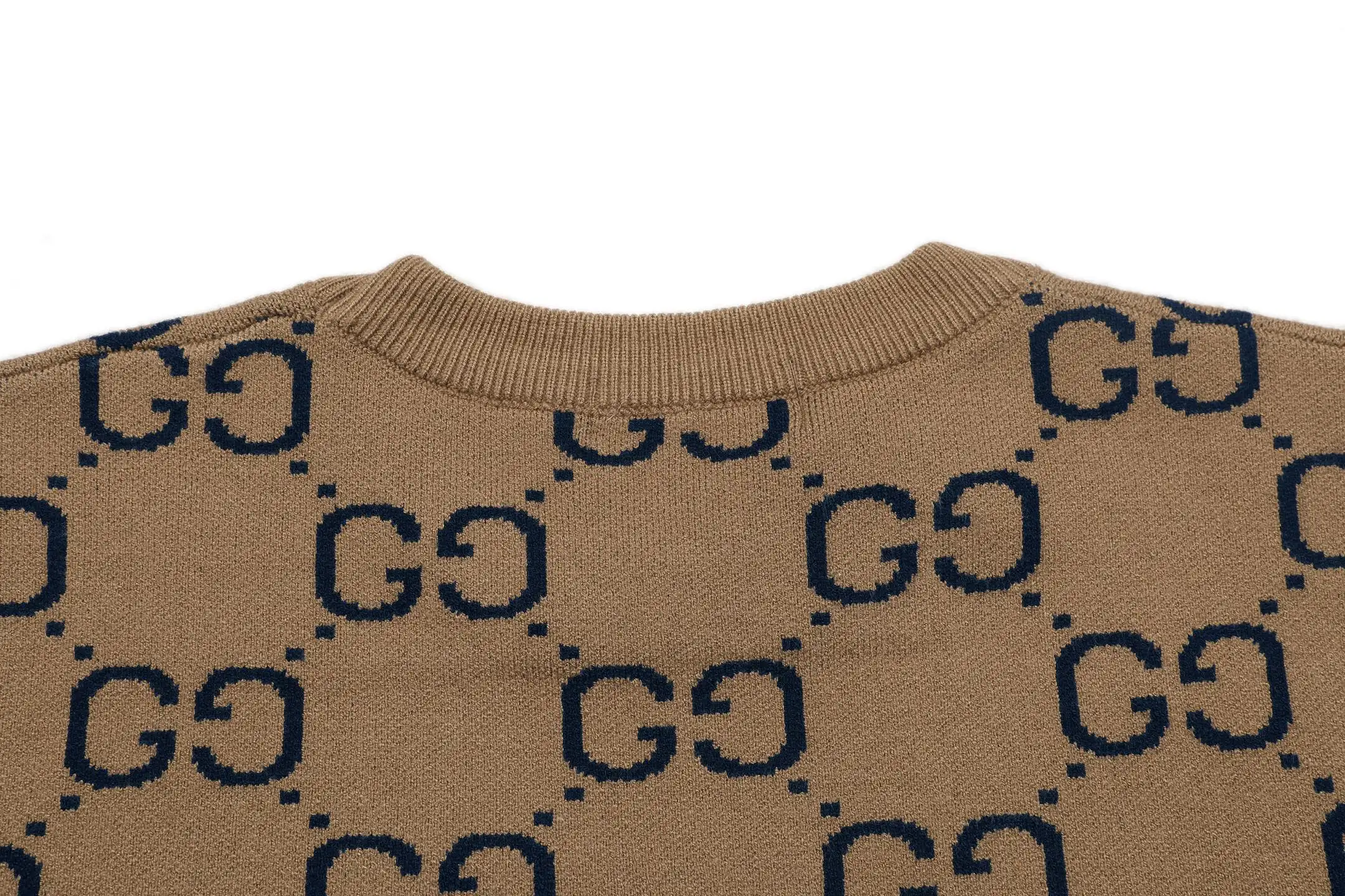 GG Monogram Jacquard Wool Sweater D18021631 — view 4