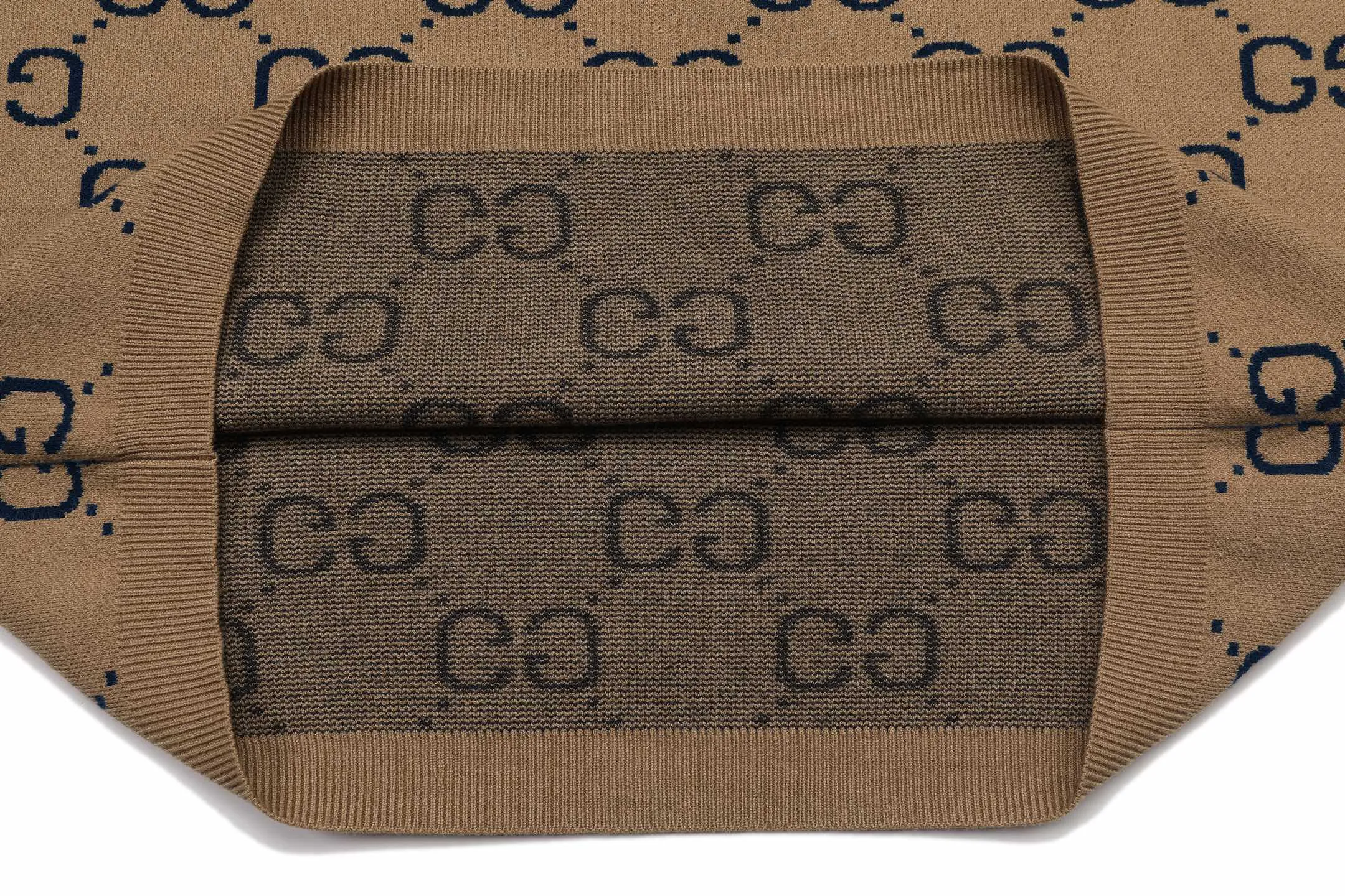 GG Monogram Jacquard Wool Sweater D18021631 — view 7