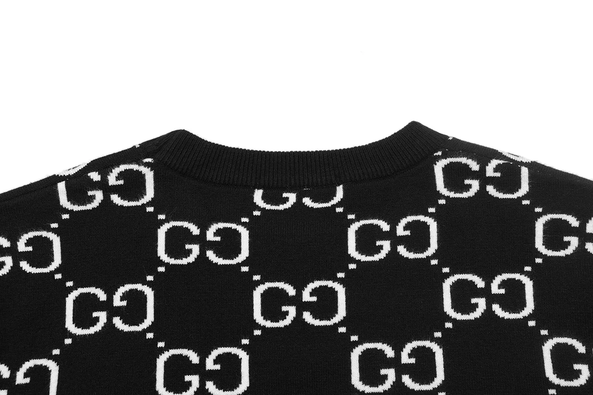 GG Monogram Jacquard Wool Sweater D18021635 — view 4