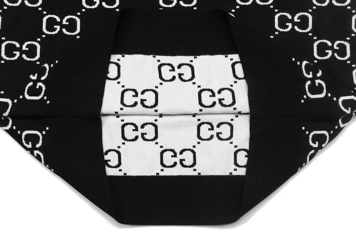 GG Monogram Jacquard Wool Sweater D18021635 — view 7