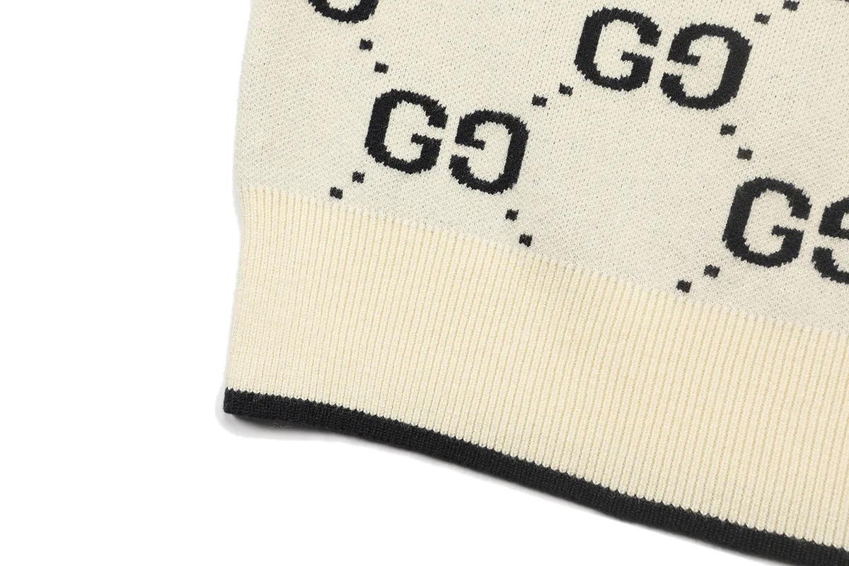 GG Monogram Jacquard Knit Sweater D18521649 — view 6