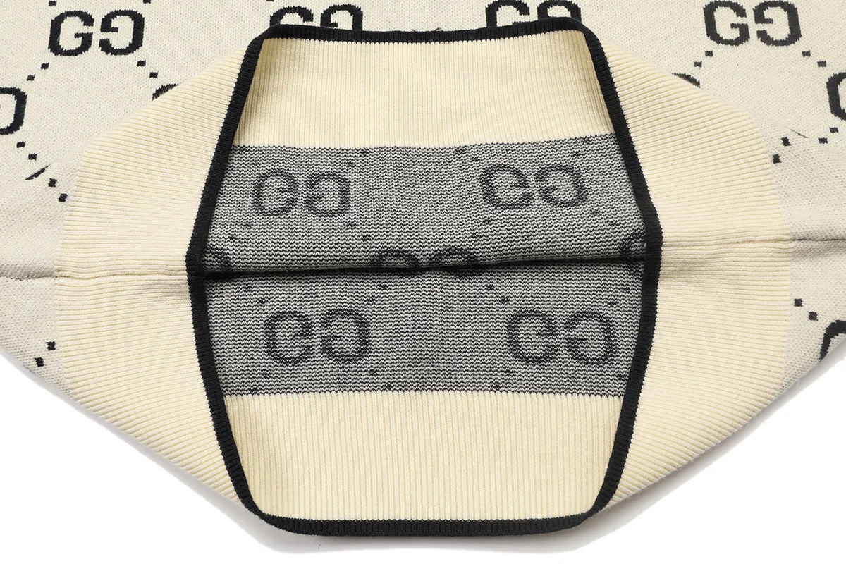 GG Monogram Jacquard Knit Sweater D18521649 — view 7