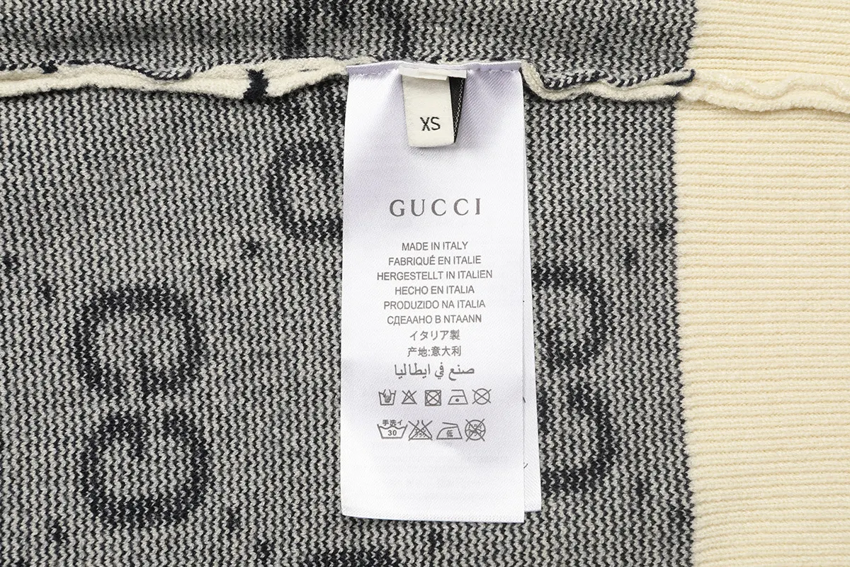 GG Monogram Jacquard Knit Sweater D18521649 — view 8