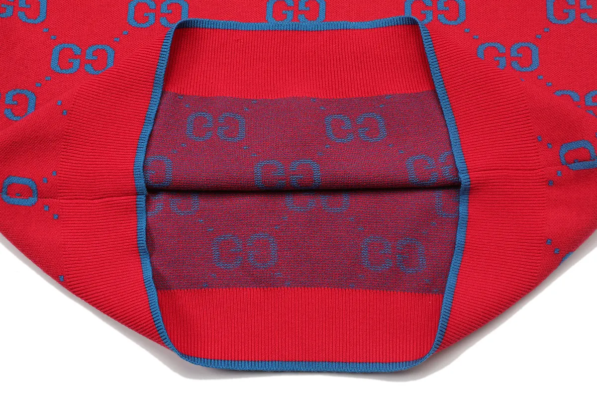 GG Monogram Jacquard Cotton Knit Sweater D18521650 — view 7