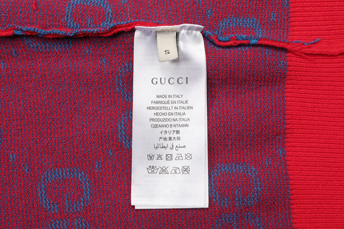 GG Monogram Jacquard Cotton Knit Sweater D18521650 — view 8