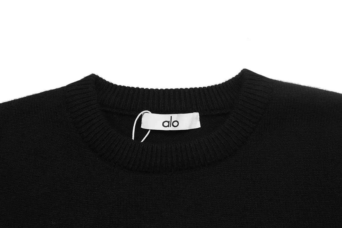 Alo Yoga Logo Intarsia Knit Sweater D18521627 — view 3