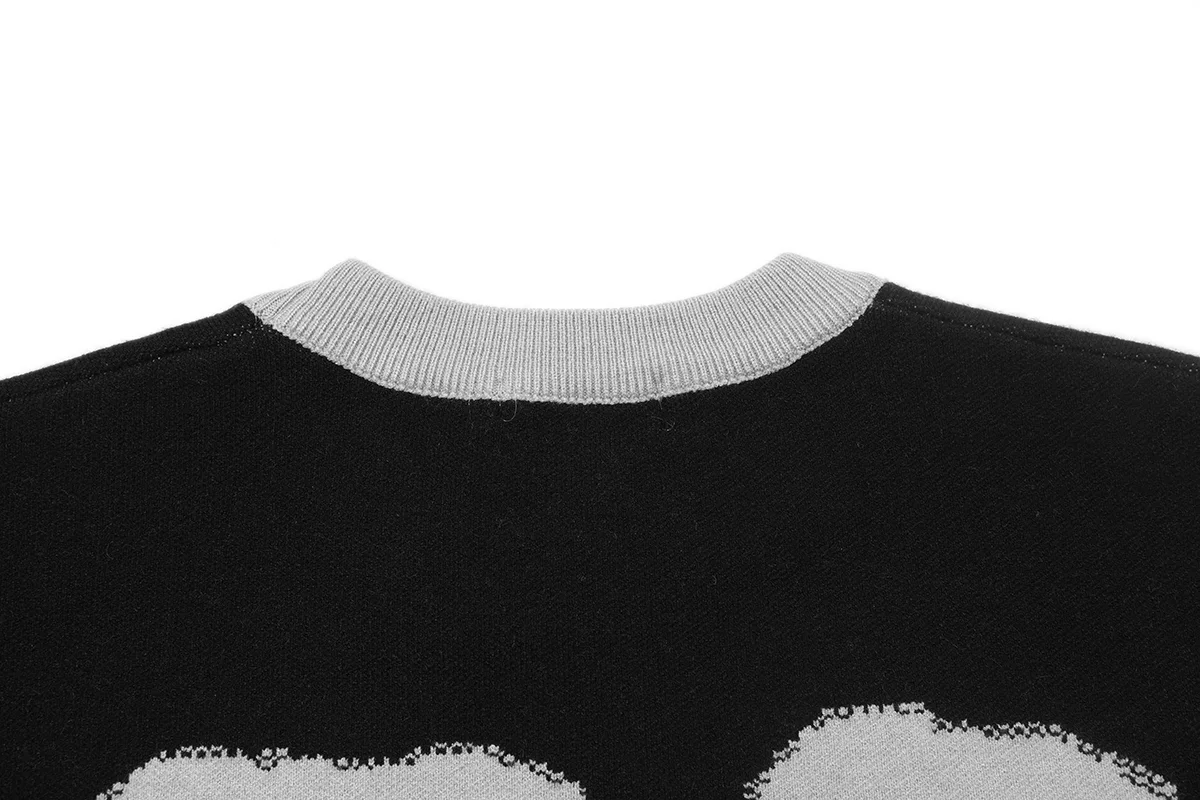 Gradient Jacquard Crew-Neck Sweater D18521617 — view 4