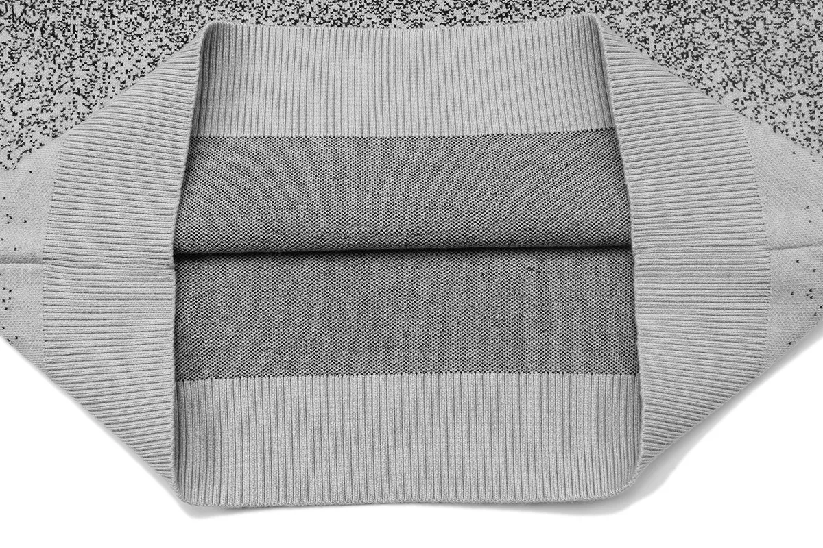 Gradient Jacquard Crew-Neck Sweater D18521617 — view 8