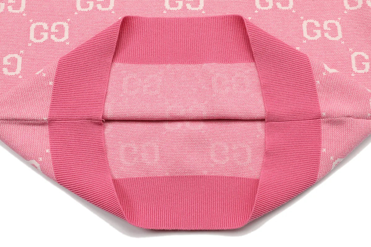 GG Monogram Jacquard Cotton Knit Sweater D19021643 — view 7