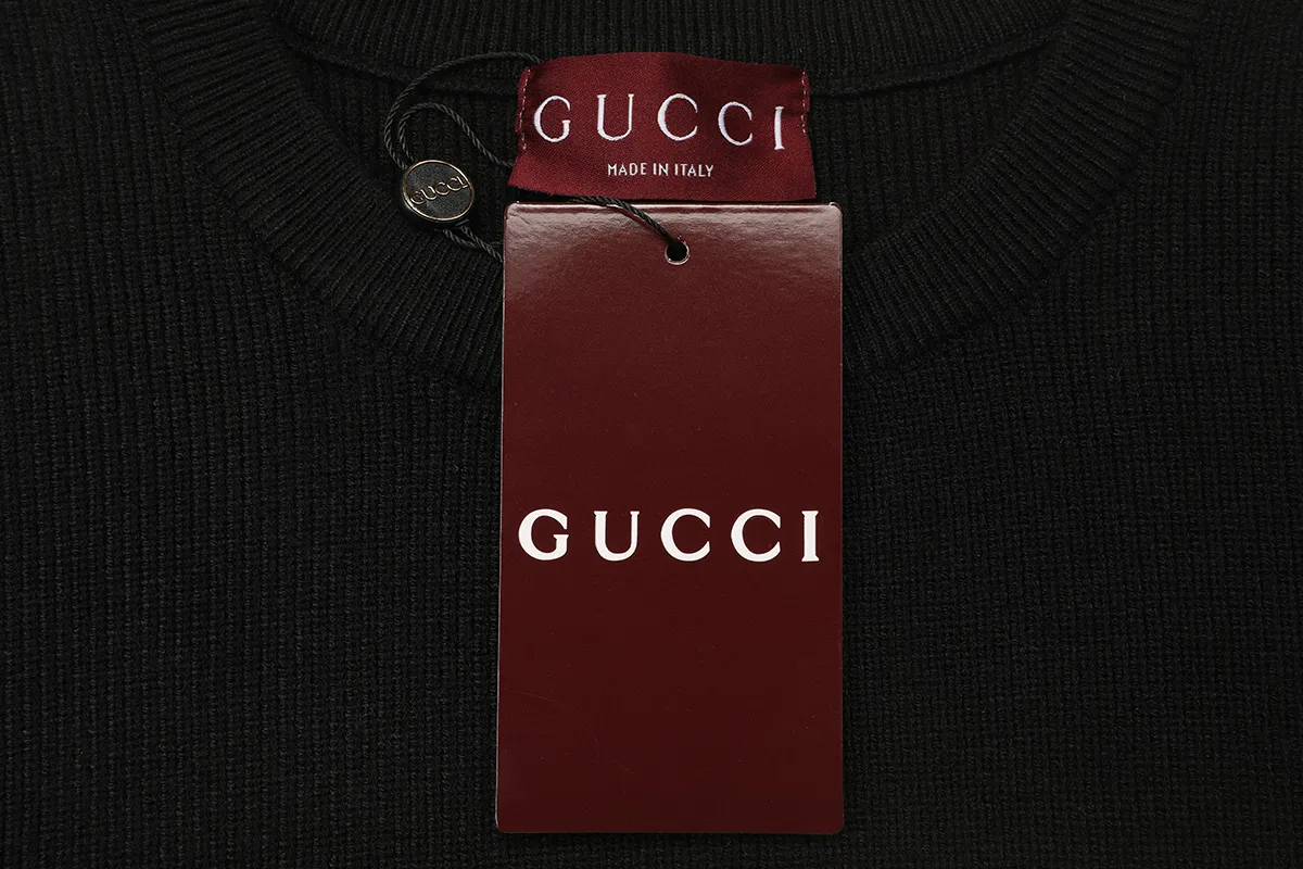 Logo Jacquard Crew-Neck Knit Sweater D19021647 — view 3