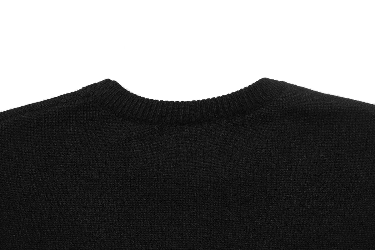 Logo Smiley Intarsia Knit Sweater D19021646 — view 4