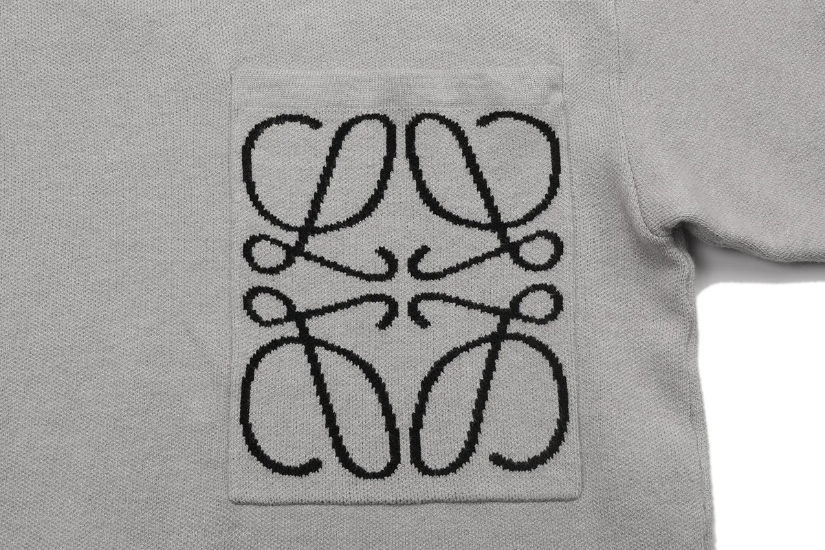 Anagram Pocket Modal-Blend Sweater D19021580 — view 5