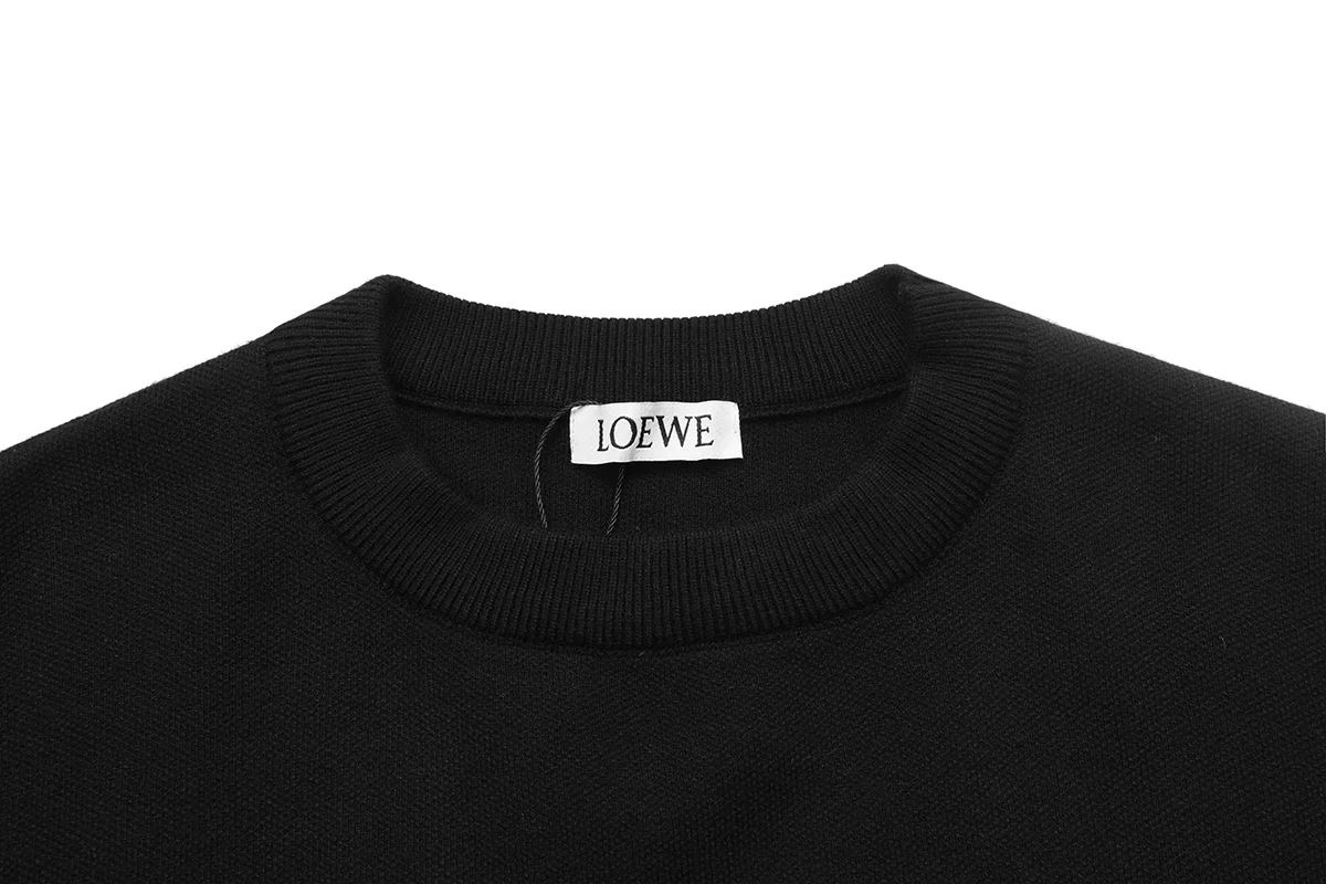 Anagram Pocket Modal-Blend Sweater D19021578 — view 3