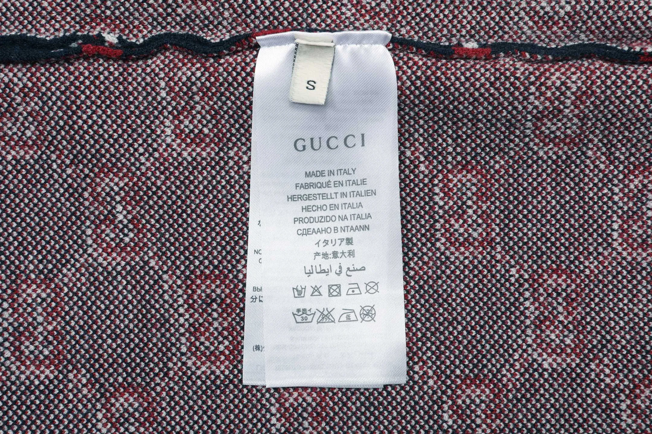 GG Monogram Jacquard Cotton Knit Sweater D19521632 — view 8