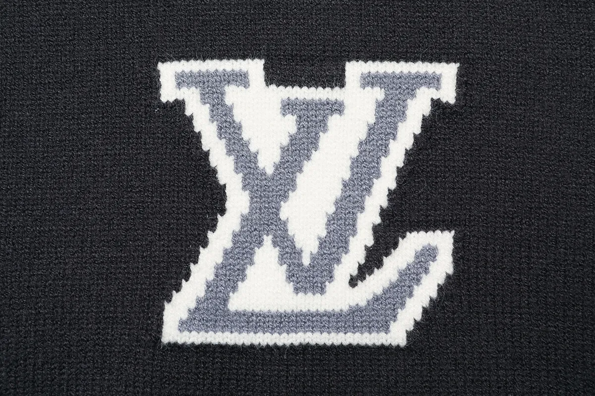 Logo Jacquard Crew-Neck Knit Sweater D20021622 — view 4