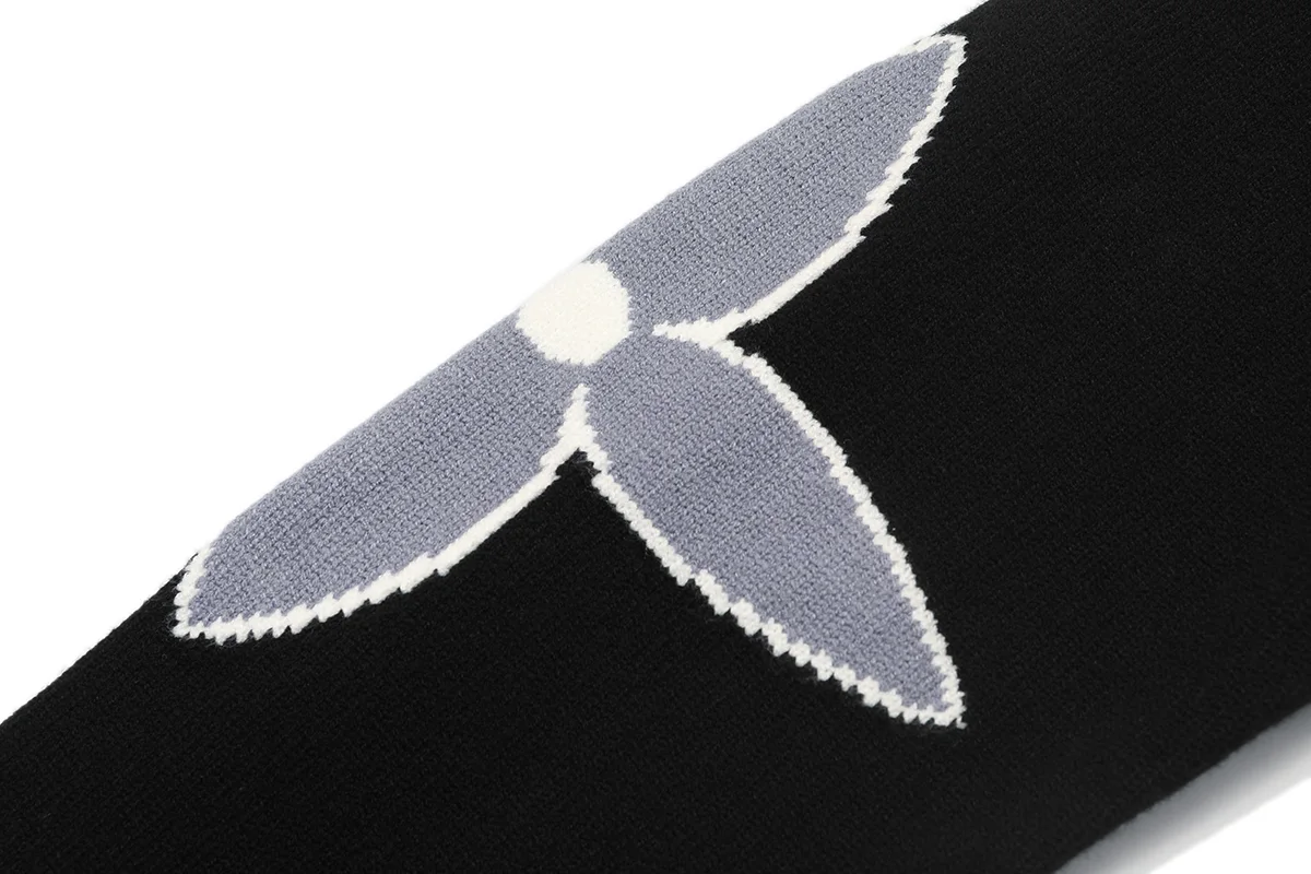 Logo Jacquard Crew-Neck Knit Sweater D20021623 — view 5