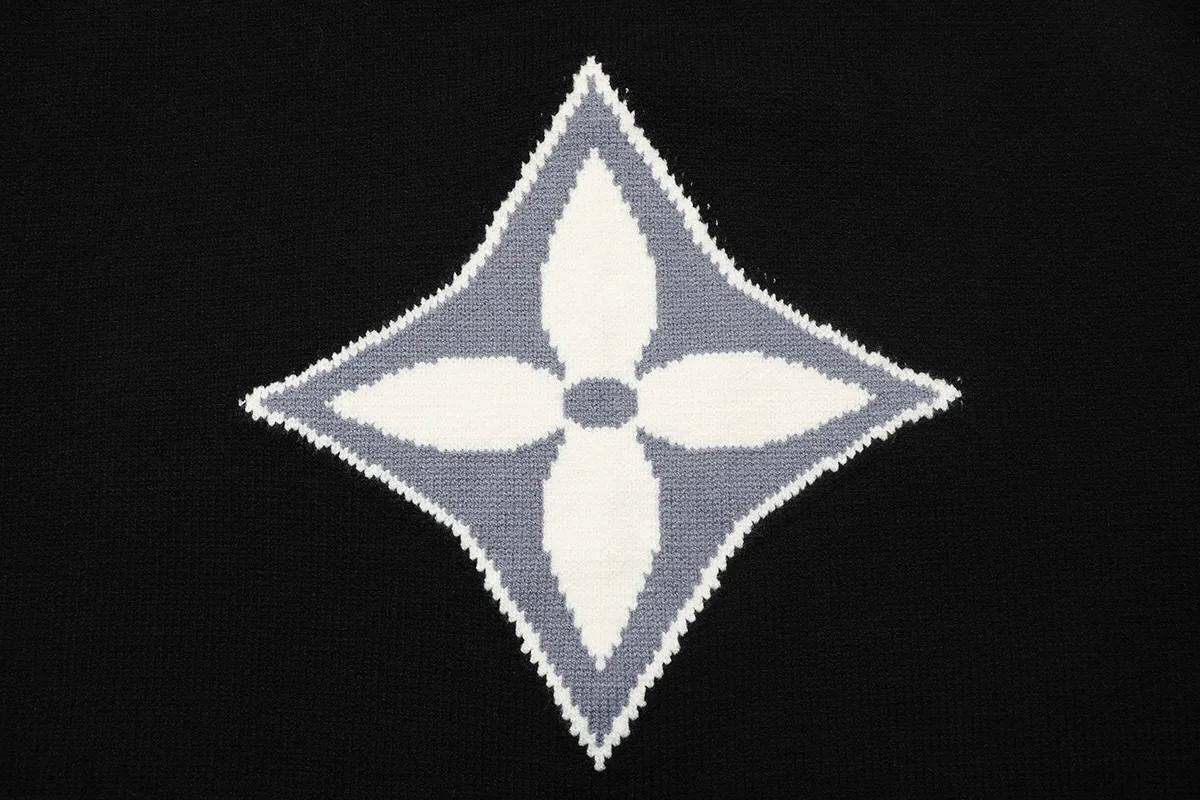 Logo Jacquard Crew-Neck Knit Sweater D20021623 — view 6