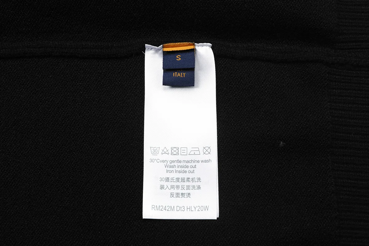 Logo Jacquard Crew-Neck Knit Sweater D20021623 — view 8