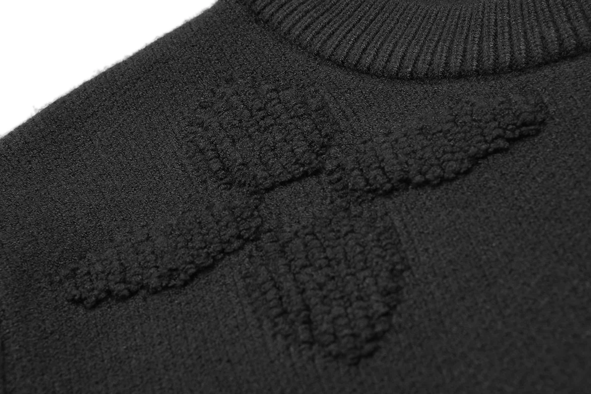Monogram Jacquard Towel Embroidery Sweater D20021593 — view 4