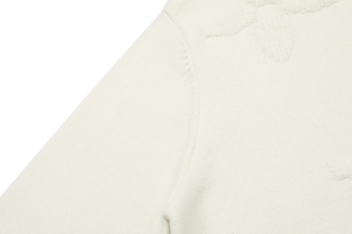 Monogram Jacquard Crew-Neck Sweater D20021594 — view 7