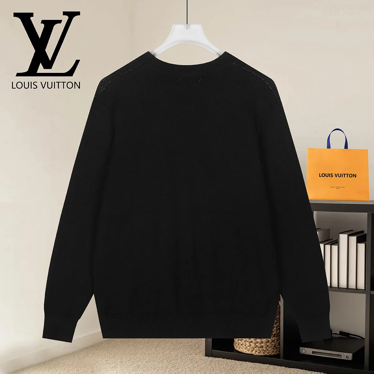 Monogram Jacquard Towel Embroidery Sweater D20021615 — view 2