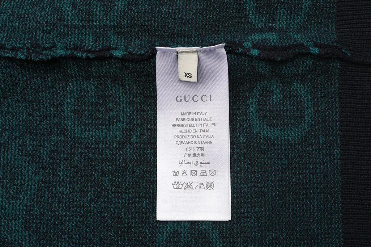 GG Monogram Jacquard Knit Cardigan D20521638 — view 8