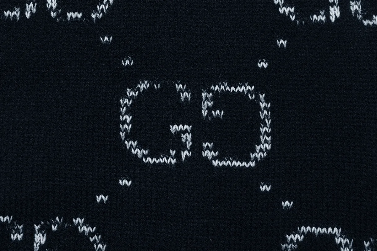 GG Monogram Intarsia Wool Sweater D20021639 — view 5