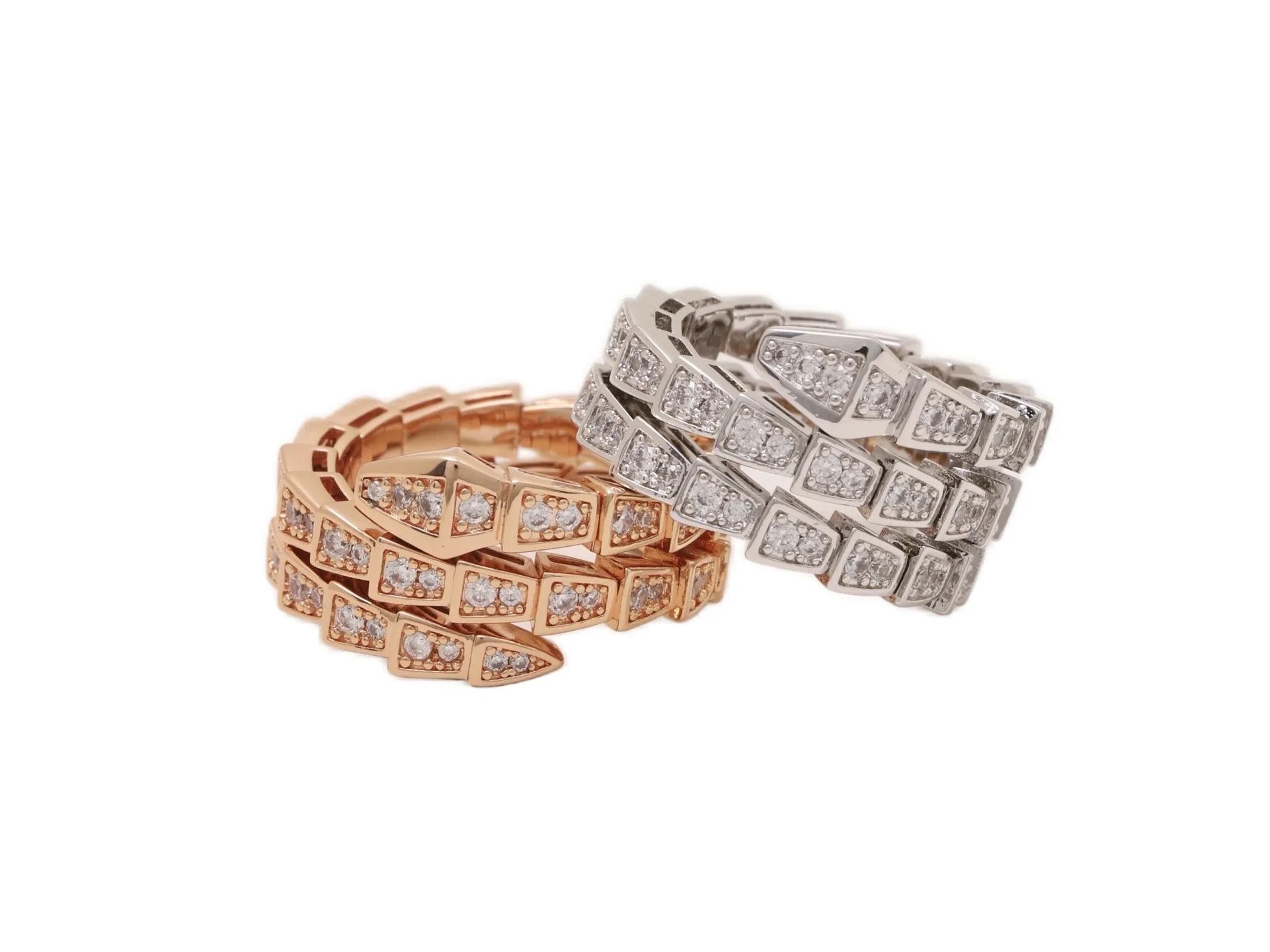 Serpenti Viper Double-Coil Ring D19517701 — view 3