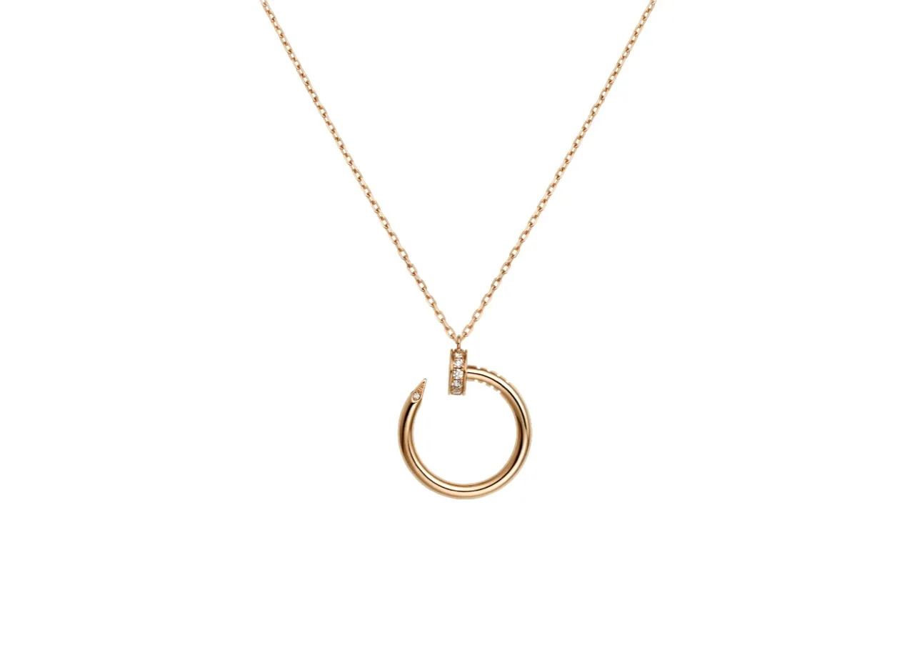 Juste un Clou Pendant Necklace (Gold-Plated Brass) D13016706