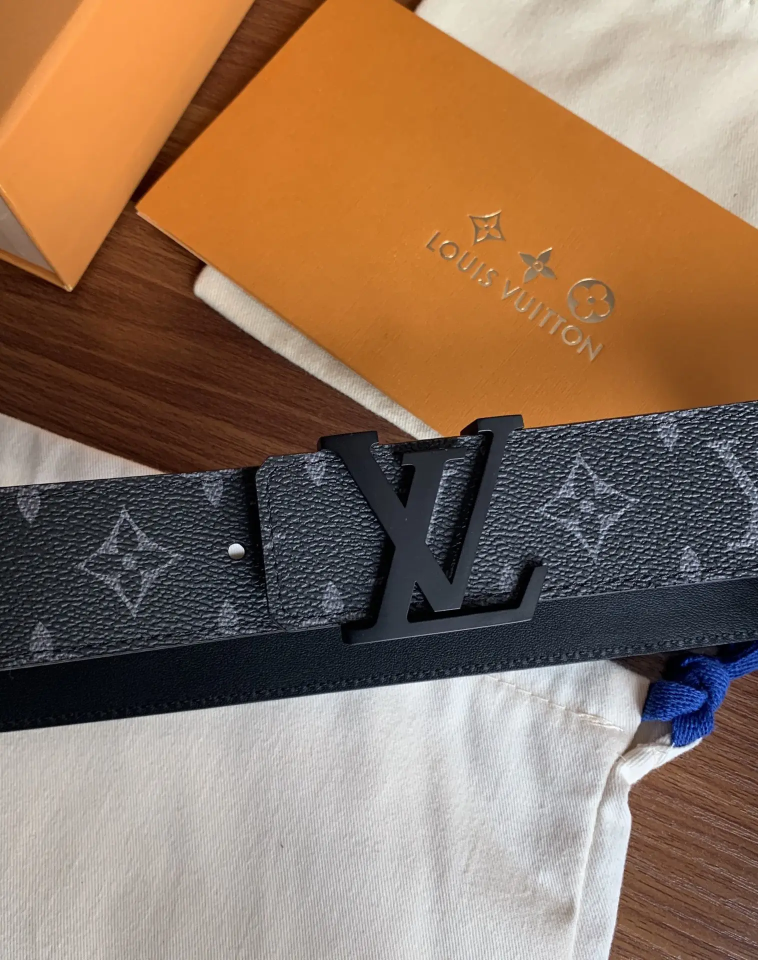 Monogram Reversible Leather Belt D30518358 — view 3