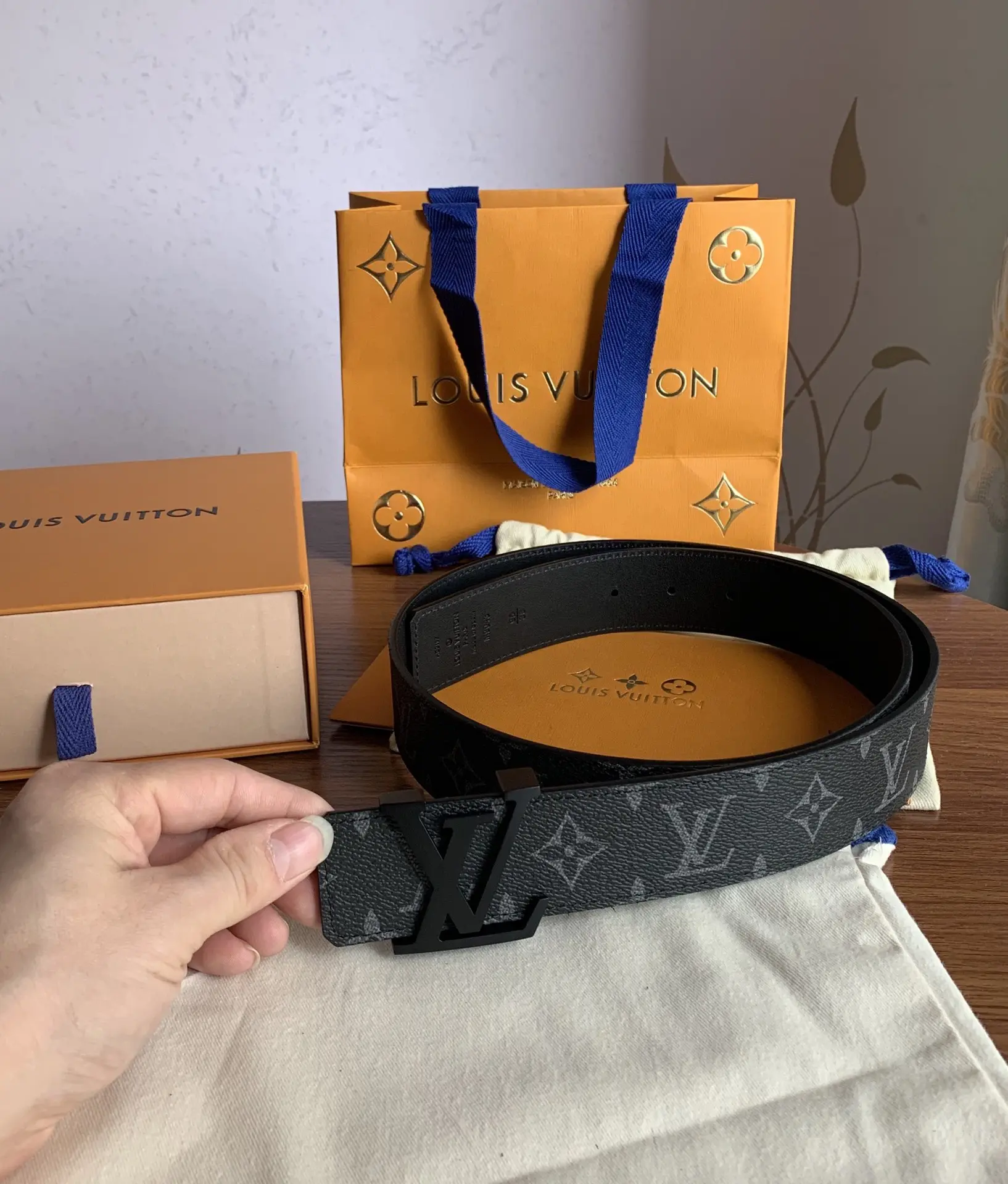 Monogram Reversible Leather Belt D30518358 — view 5