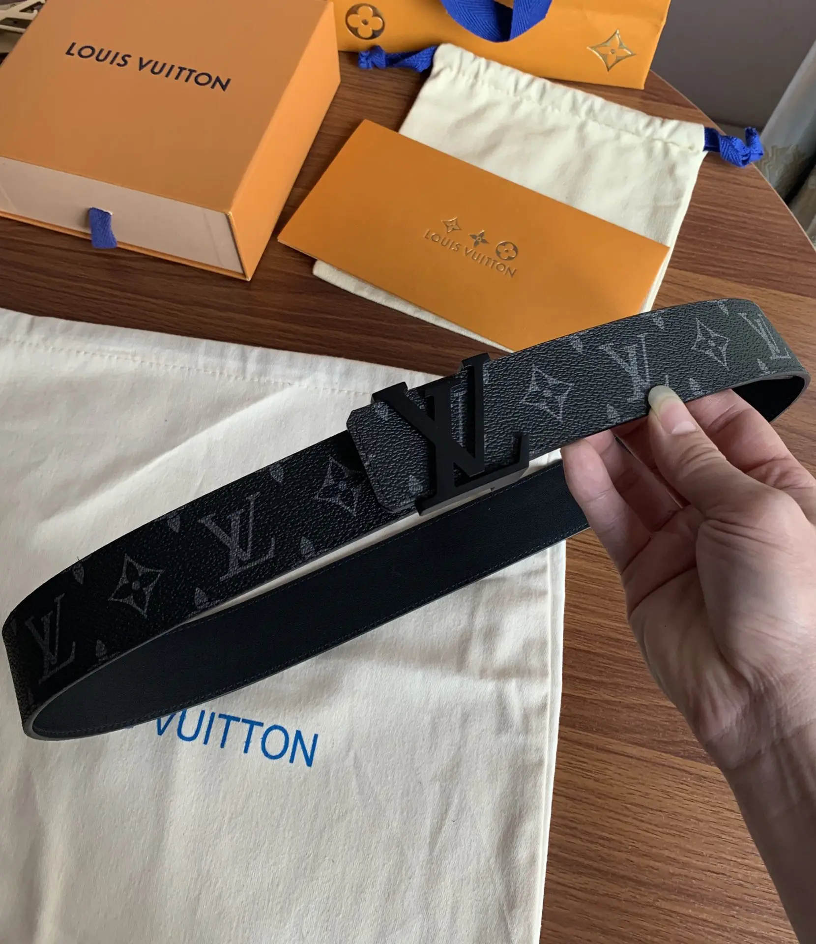 Monogram Reversible Leather Belt D30518358 — view 6