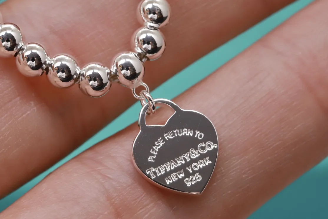 Return to Tiffany Bead Bracelet in Sterling Silver D29517002 — view 6