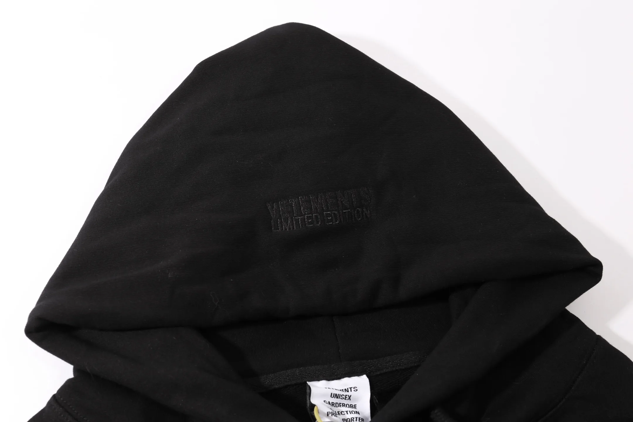 Patchwork Graphic Oversized Cotton Hoodie D26012756 — view 12