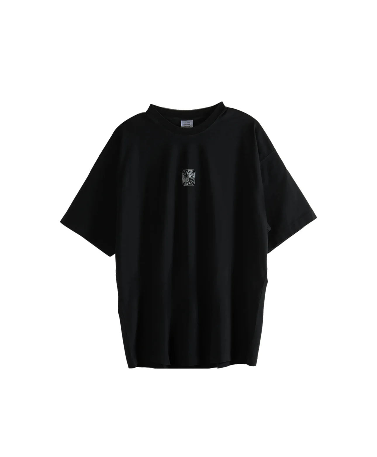 Logo Graphic Oversized Cotton T-Shirt D14012736