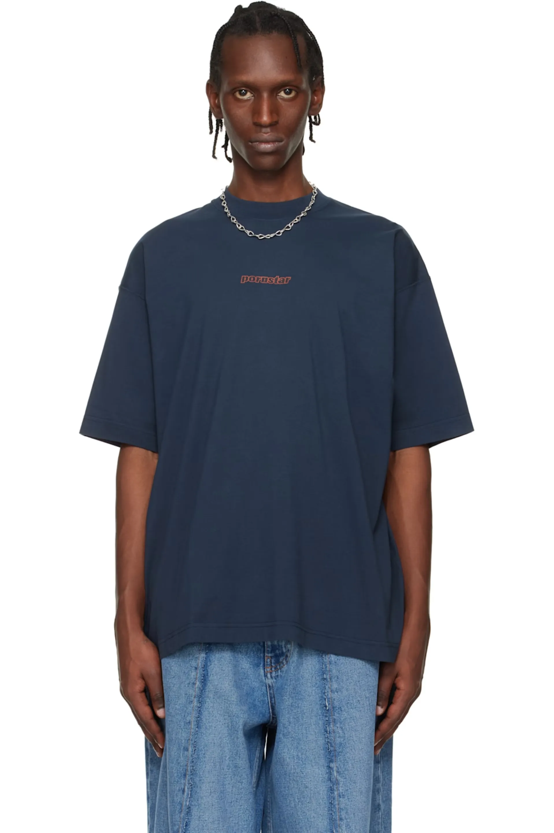 Oversized Logo-Print Cotton T-Shirt D14012731 — view 2