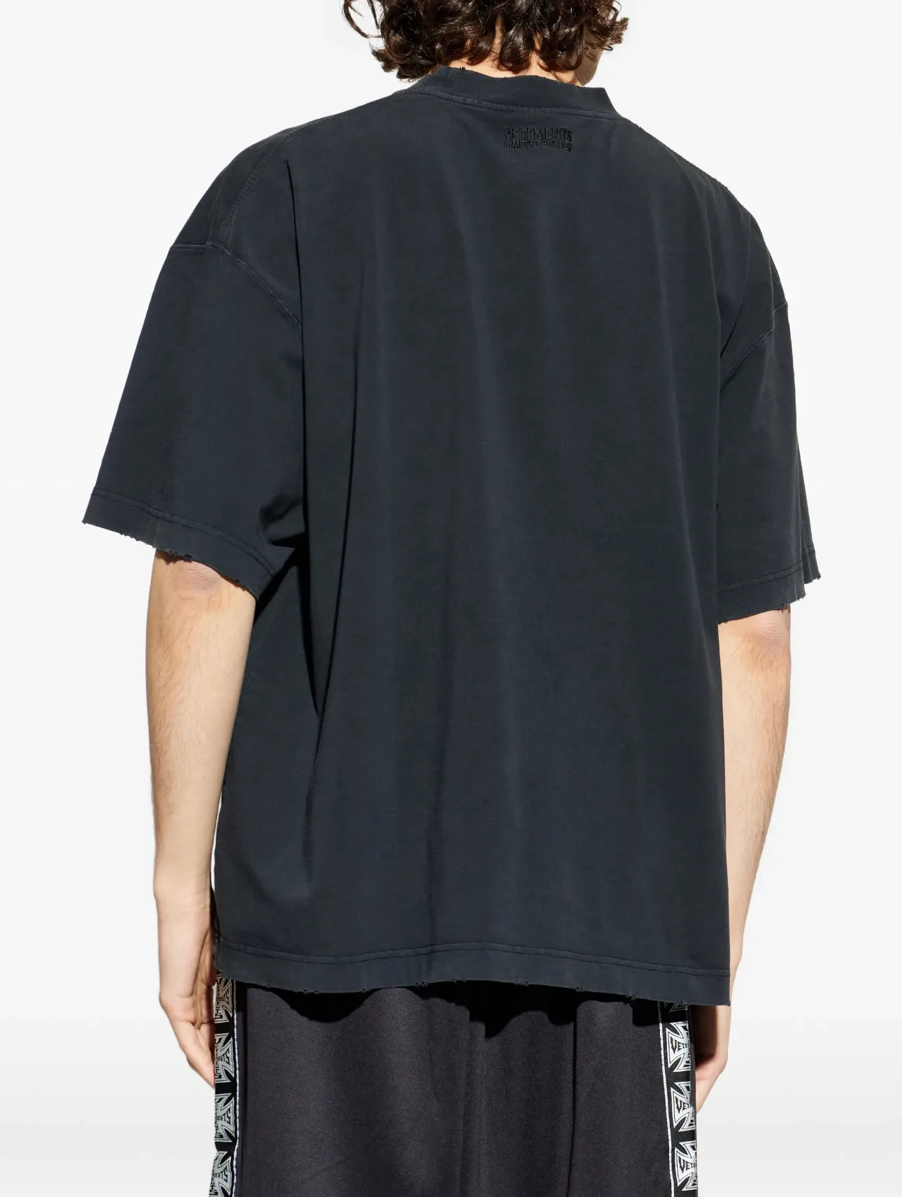 Washed Graphic Print Oversized T-Shirt D15512730 — view 7