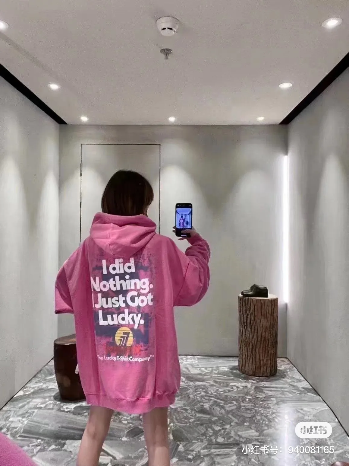 Vetements Lucky Logo Washed Cotton Hoodie D22512755 — view 7