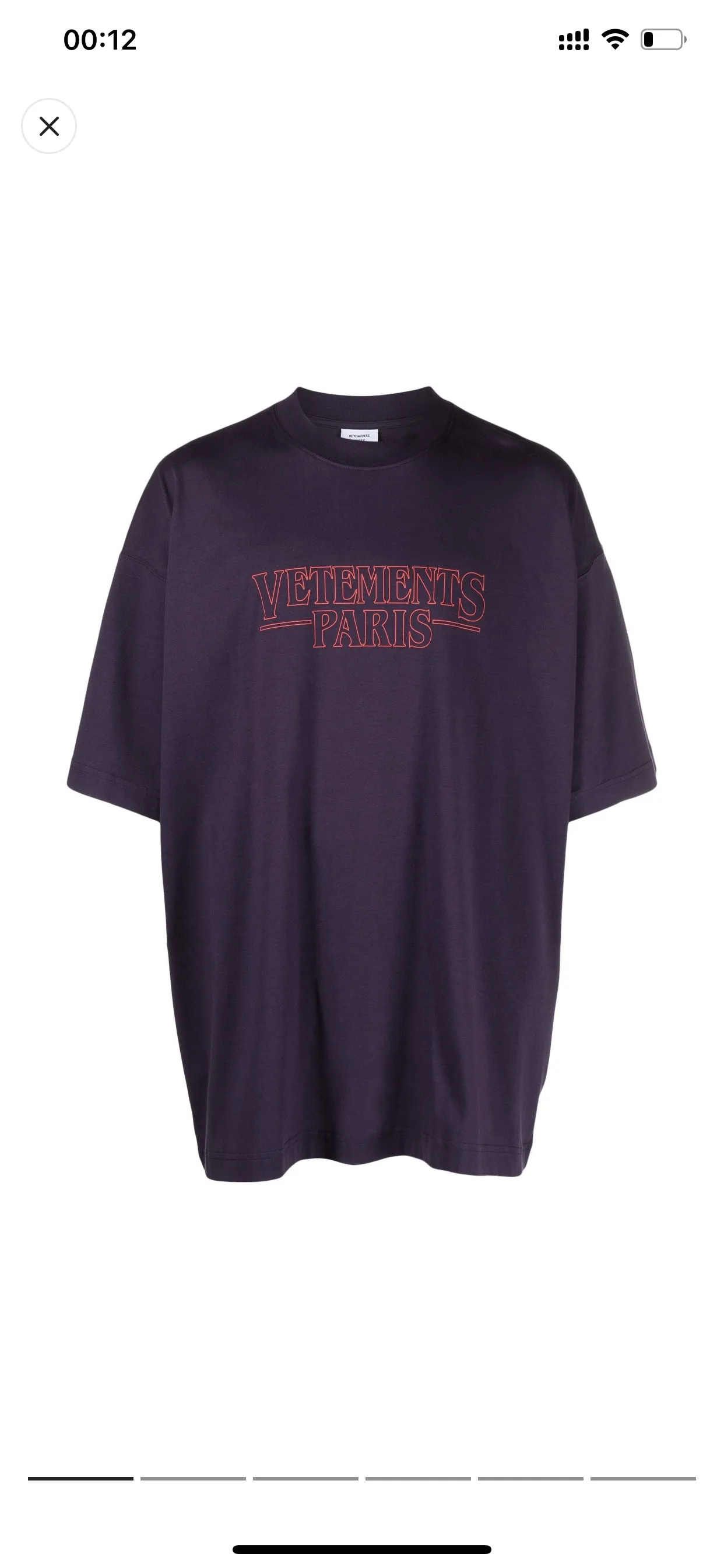 Logo-Print Oversized Cotton-Jersey T-Shirt D14012743 — view 2