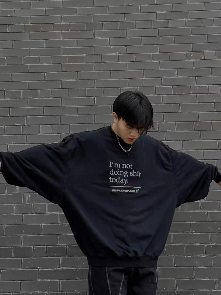 Logo-Embroidered Acid-Wash Sweatshirt D18812754 — view 7